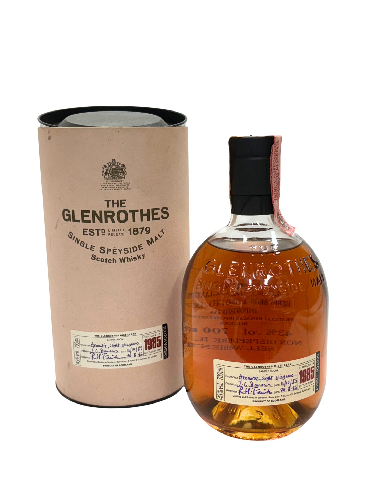 Glenrothes 1985/1997 40% 70cl – Single Malt Speyside Vintage Whiskey
