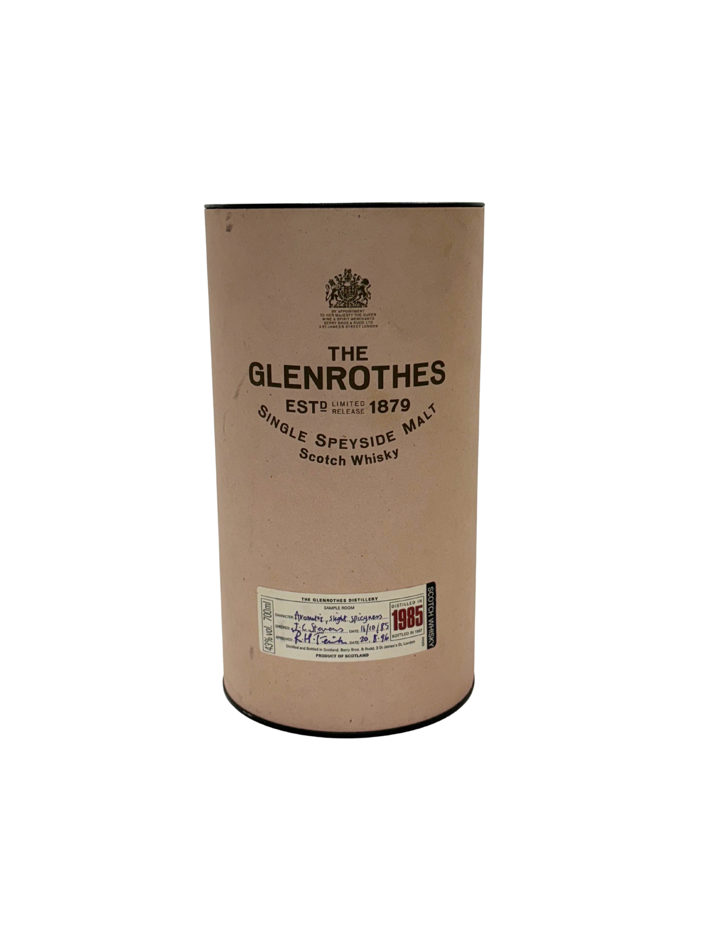 Glenrothes 1985/1997 40% 70cl – Single Malt Speyside Vintage Whiskey